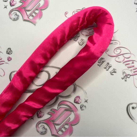 Hair curling heatless rod headband silk with 2 scrunchies wavy curly no heat - Picture 8 of 11